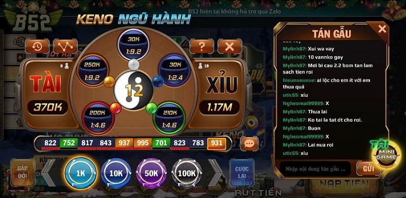 Giới thiệu về Keno Ngũ Hành Zbet